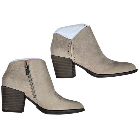 Lucky Brand Bellita Leather Ankle Boot in Seneca Rock 9M - Picture 4 of 12